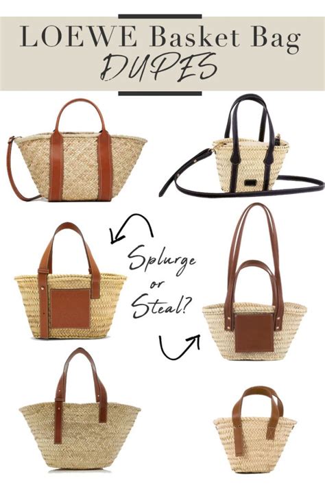 loewe raffia bag dupe|loewe raffia bag sale.